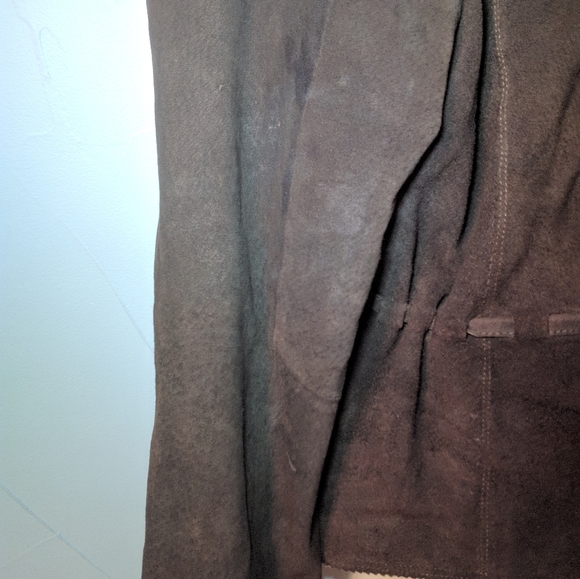 Maxima Wilson Brown Leather Jacket Medium - Picture 6 of 11